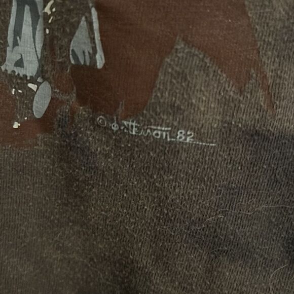 Vintage 1982  biker tee - Picture 4 of 5